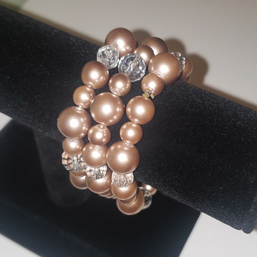 Rose Gold Beaded Bracelets